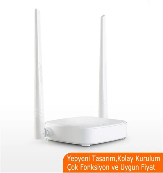 Tenda N301 300 Mbps 4 Port Router 2 Anten alternatif görünüm