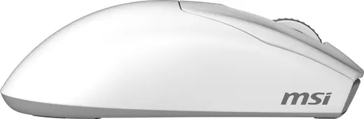 MSI FORGE GM340 W WHITE 12000 DPI PAW3311 57g RGB 2.4GHz / BLUETOOTH 5.2 / USB BEYAZ OYUNCU MOUSE görseli 1