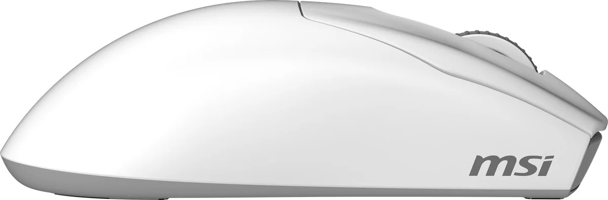 MSI FORGE GM340 W WHITE 12000 DPI PAW3311 57g RGB 2.4GHz / BLUETOOTH 5.2 / USB BEYAZ OYUNCU MOUSE