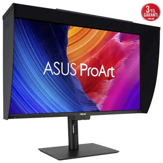 ASUS 27" IPS PROART PA27UCGE 1MS 160HZ HDMI-DP TYPEC Pivot Grafik Tasarım Monitörü 3840x2160 / 90LM04NC-B01K71 görseli 7