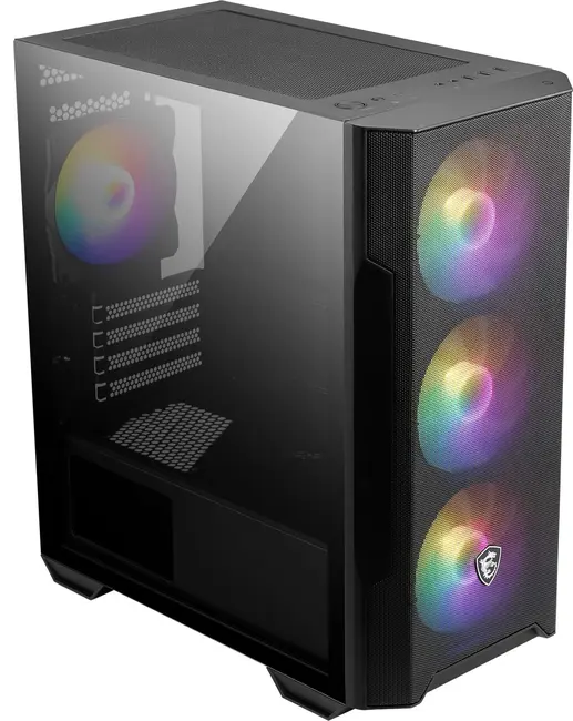 MSI MAG FORGE M100R Gaming Mid-Tower PC Kasası görseli 3