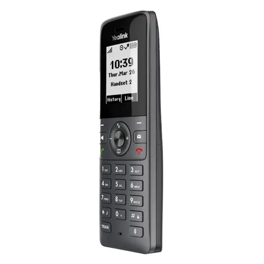 YEALINK W71H 1.8 INC EKRAN HD SES FNR GÜRÜLTÜ ENGELLEME SIP IP DECT TELEFON alternatif görünüm