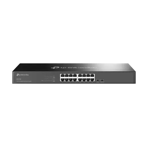 TP-LINK OMADA DS1016G 16 PORT 10/100/1000 RACKMOUNT YONETILEMEZ SWITCH