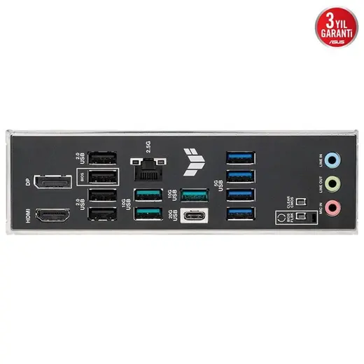 ASUS TUF GAMING B850M-PLUS II DDR5 HDMI DP PCIE 5.0 AM5 ATX görseli 1
