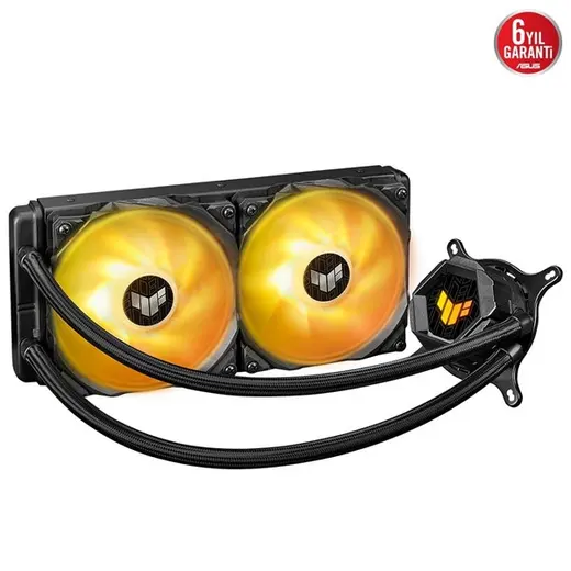 ASUS 240mm TUF GAMING LC II 240 ARGB Sıvı Soğutmalı AM5-1851p İşlemci Fanı görseli 1
