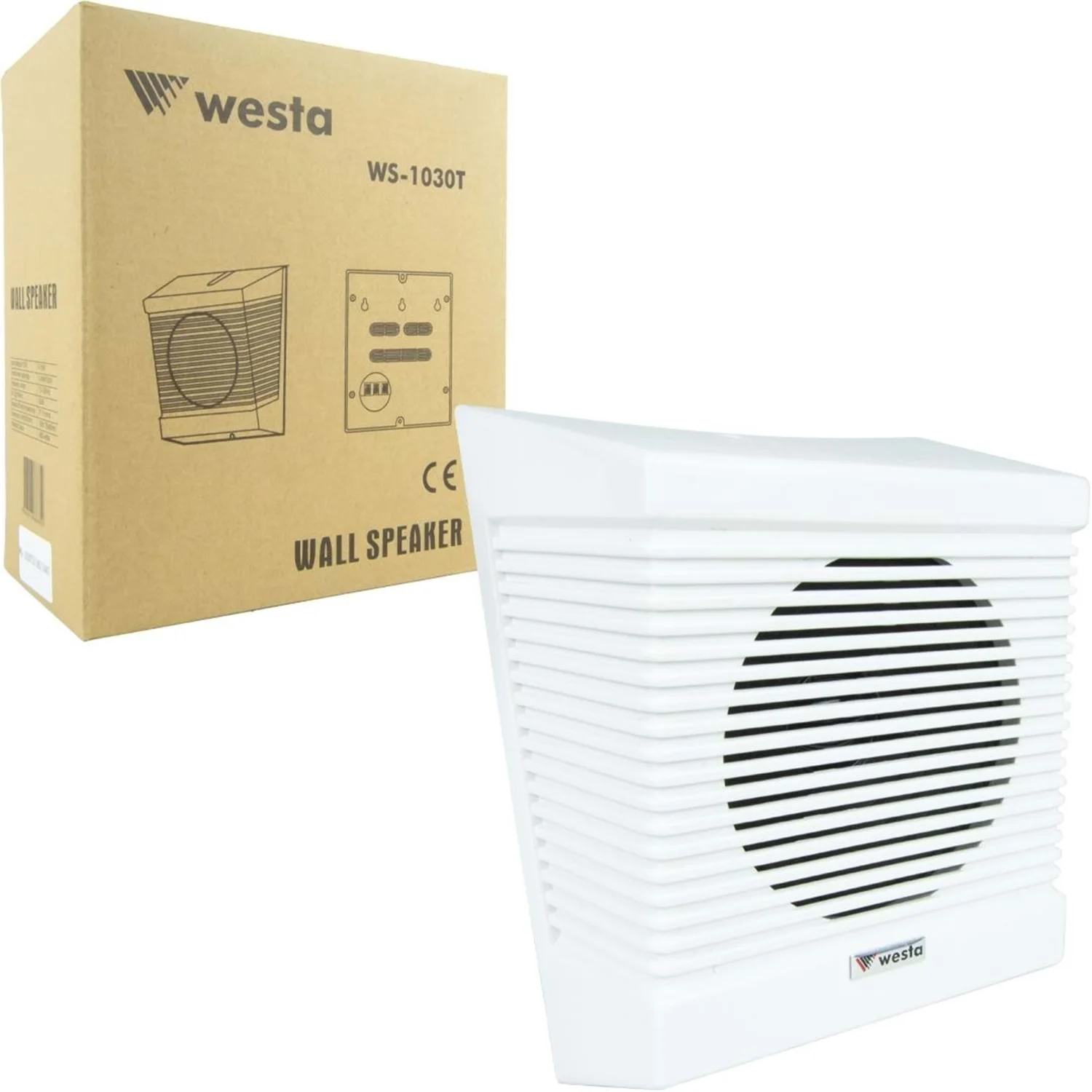 WESTA WS-1030T 13cm 70-100V Trafolu Beyaz Hoparlör