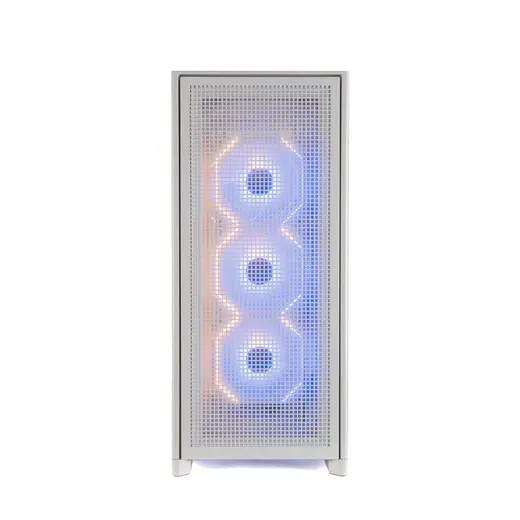 AIGO AIRNOVA Beyaz 850W 80+ Bronze 7 Fanlı ARGB Mid Tower Kasa görseli 5