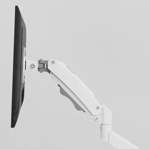 TITANPRO FL01-W 17-32 İnch Amortisörlü Beyaz Monitör Standı görseli 5
