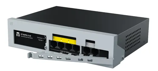 STONET 6port PoE 65W 2-Uplink 10/100 Yönetilemez Switch ST106PDI-2-65 görseli 1