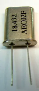 SCHUKAT QM018.432 KRISTAL, 18.432 MHz HC-18/U