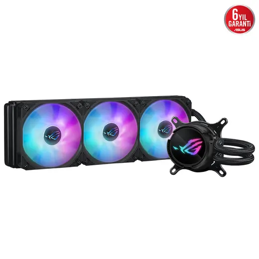 ASUS 360mm ROG STRIX LC III 360 ARGB AM5-1851p Sıvı Soğutmalı İşlemci Fanı / 90RC00T1-M0UAY0 görseli 7