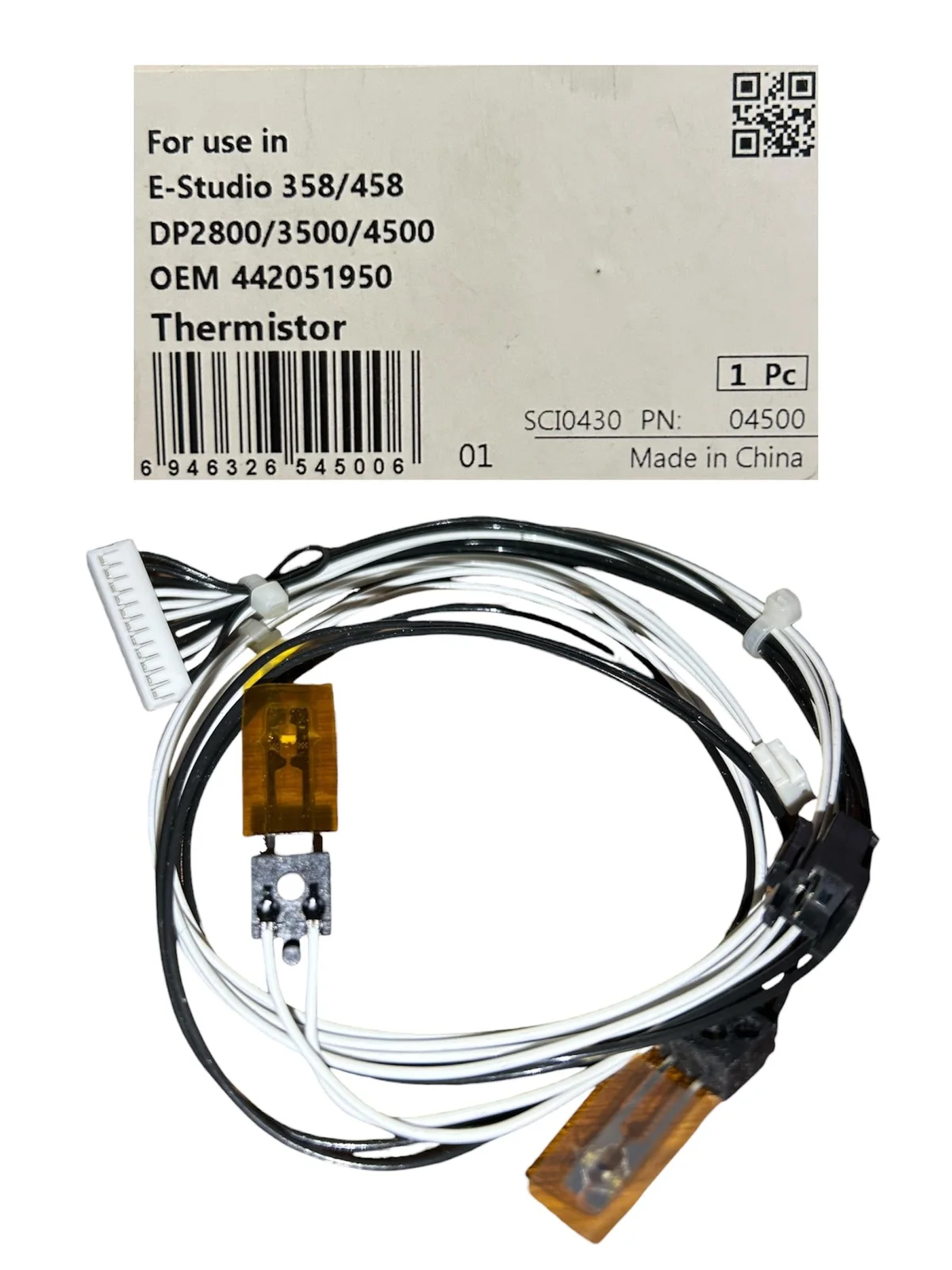 Toshiba 350 352 353 358 450 452 453 458 Thermistor PN:442051950 - 6LA70830000