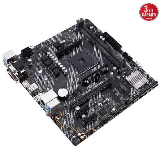 ASUS A520M-E PRIME CSM DDR4 HDMI DP PCIE 4.0 AM4 mATX görseli 4