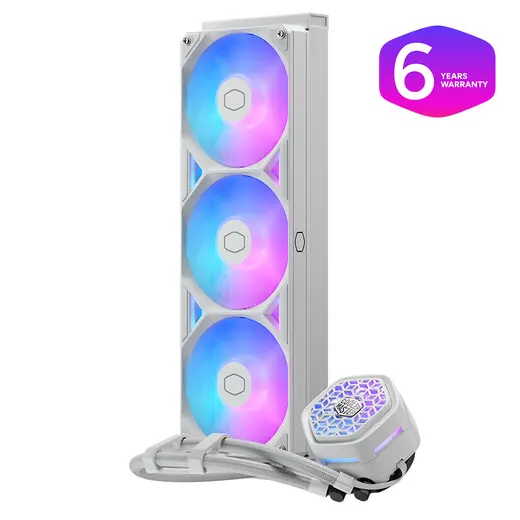 COOLERMASTER 360MM MASTER LIQUIT ATMOS II MLX-D36M-A25SZ-VW ARGB AM5-1851p Sıvı Soğutmalı İşlemci Fanı görseli 4