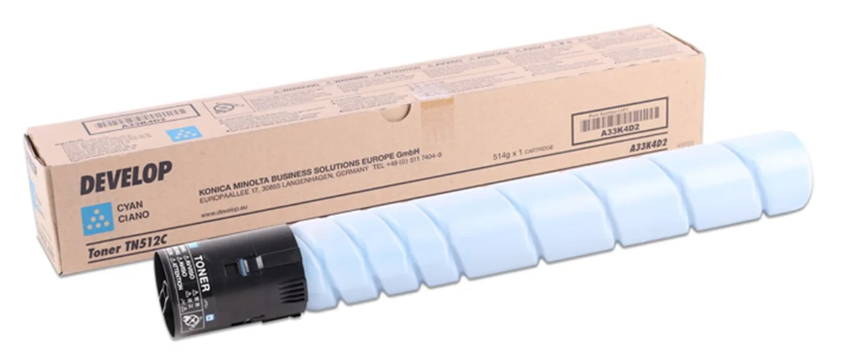 Develop TN-512 Orjinal Mavi Toner Ineo +454 +554 A33K4D2
