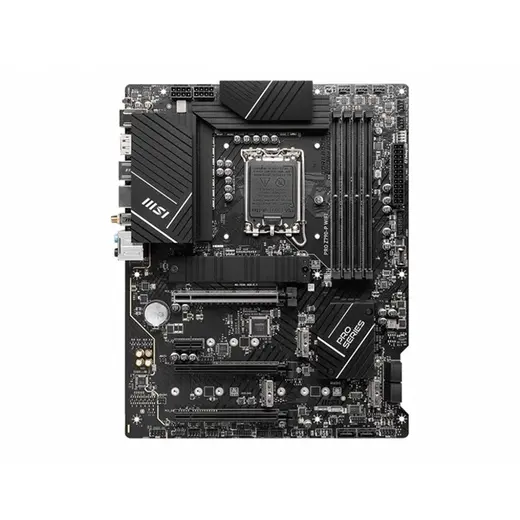 MSI PRO Z790-P WIFI DDR5 M2 PCIe NVME HDMI PCIe 16X v5.0 1700p ATX görseli 2