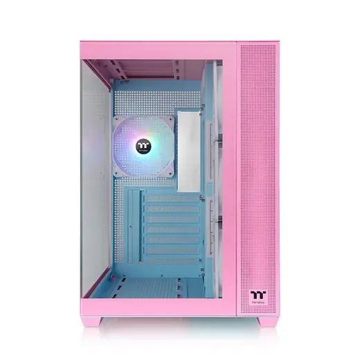 THERMALTAKE VIEW 380 CA-1Z2-00MAWN-00 4-ARGB Fanlı Gaming Mid-Tower PC Kasası Pembe görseli 5