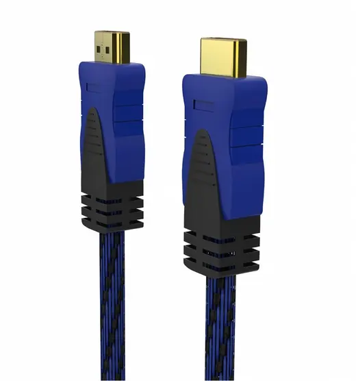 Inca Ihk-03T 3mt Örgülü Altın Uç 2.0v Hdmı Kablo 18 Gbps Bant Genişliği , 4K& 2K & Full Hd alternatif görünüm