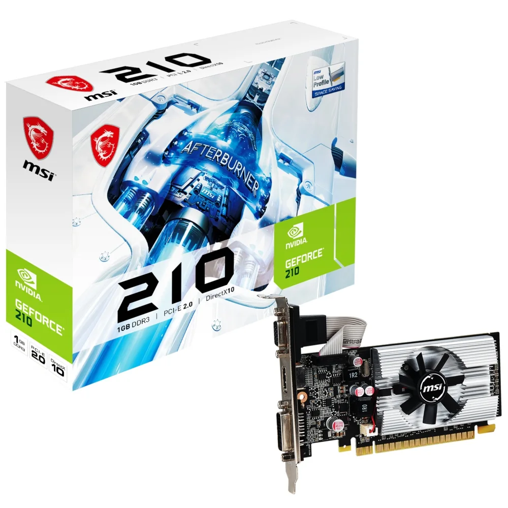 MSI VGA N210-1GD3/LP 1GB DDR3 64B