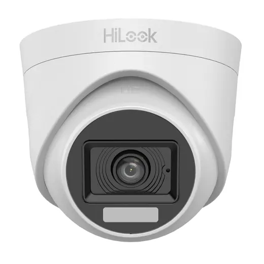 HiLook THC-T127-LPS 2MP Analog 2.8mm ColorVu Gece Renkli Sesli Turret Güv. Kamerası alternatif görünüm