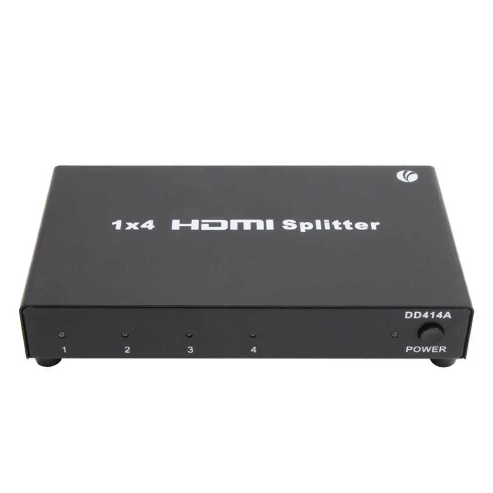 Vcom DD414A 1-4 Port 1.4V 1080P Metal Hdmi Splitter