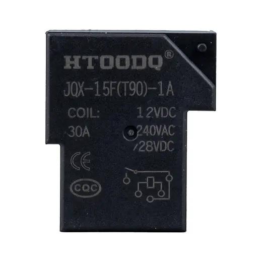 POWERMASTER JQX-15F-T90-1H 12VDC 30A 12VDC 5 PIN RÖLE alternatif görünüm