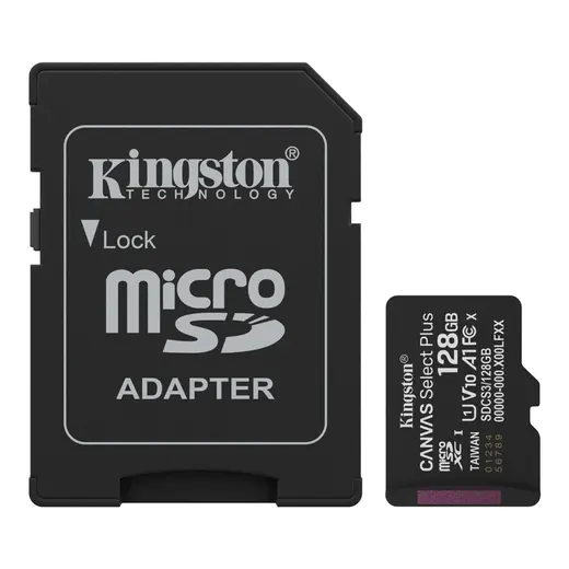 Kingston 128GB MicroSD GEN3 SDCS3/128GB alternatif görünüm