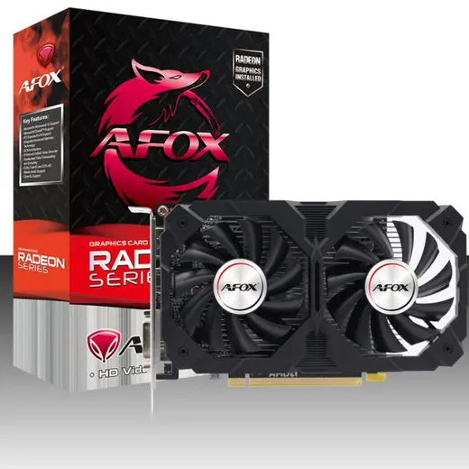 AFOX RX-550 4GB DDR5 128BIT HDMI/DVI/VGA (AFRX550-4096D5H2-V4)
