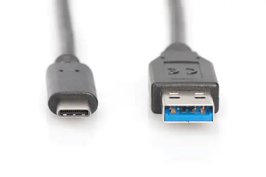 DIGITUS AK-300136-010-S USB TYPE C BAGLANTI KABLOSU USB-Ce/Ae 1 MT görseli 6