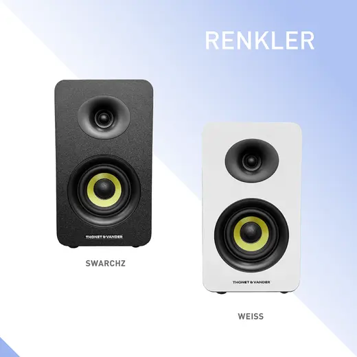 Thonet & Vander KUMPEL 2.0 50W Beyaz Speaker - 2.0 Sistem - 50W RMS görseli 5