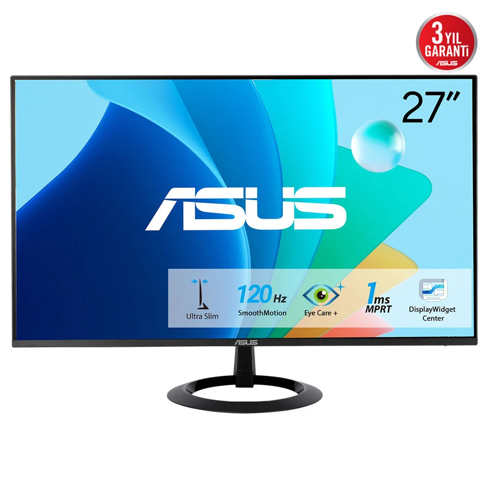 Asus 27" VZ279HG IPS Monitör 1ms Siyah