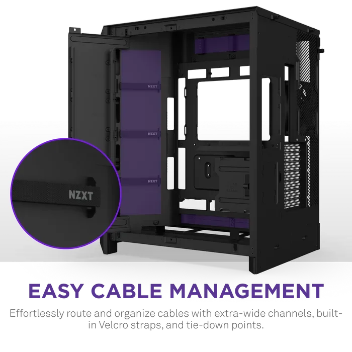 NZXT H9 FLOW CM-H92FB-01 Gaming Mid Tower PC Kasası