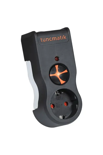 Tunçmatik TSK19020 1li Enerji Koruma Powersurge 1li Siyah priz 1050 JOULE alternatif görünüm
