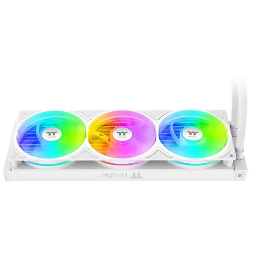 THERMALTAKE 360MM TH360 v3 CL-W468-PL12SW-A AM5-1851p Sıvı Soğutmalı İşlemci Fanı Beyaz görseli 3