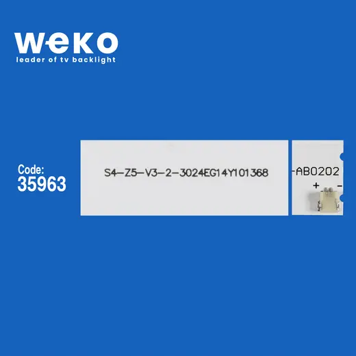 WKSET-5727 35963X4 IC-B-HWBC40D453 - S5-B5-V3-3 4 ADET LED BAR alternatif görünüm