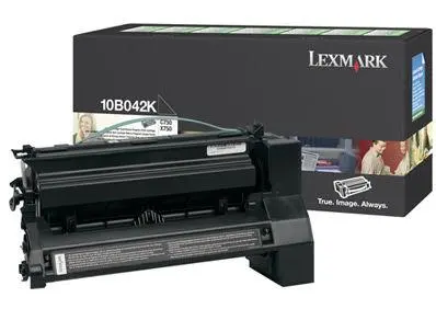 Lexmark Optra C-750 X-750 Yüksek Kapasite Orjinal Siyah Toner 10B042K (15k)