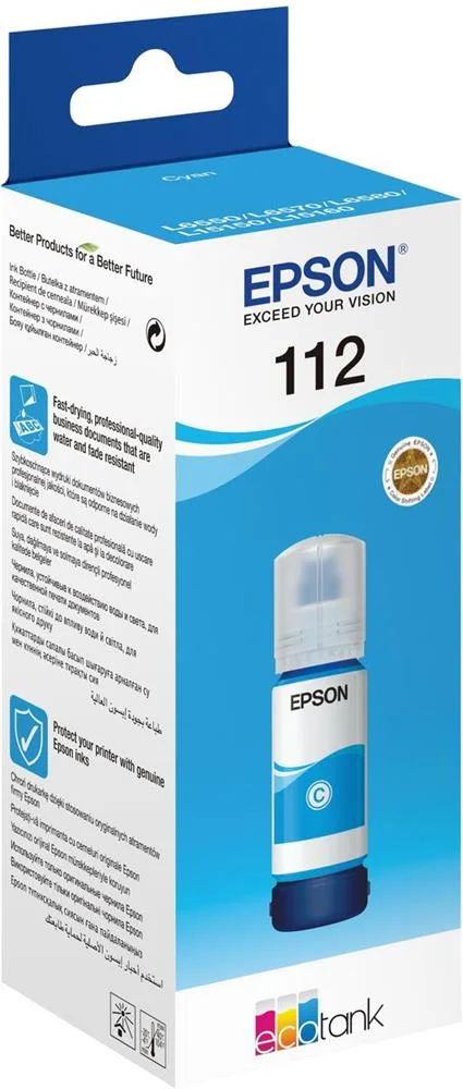 Epson C13T06C24A Ink bottle 112 Cyan EcoTank