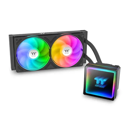 THERMALTAKE 240MM TH240 v3 CL-W465-PL12SW-A AM5-1851p Sıvı Soğutmalı İşlemci Fanı görseli 6