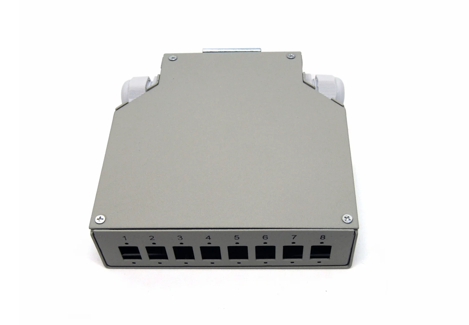 BEEK BN-FPDIN-8LCD DIN-Ray için Ek Kutusu, 8 x LC/Duplex Coupler için