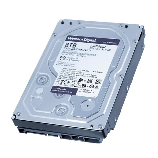 WD Purple 8TB 5640Rpm 256MB -WD85PURZ görseli 3