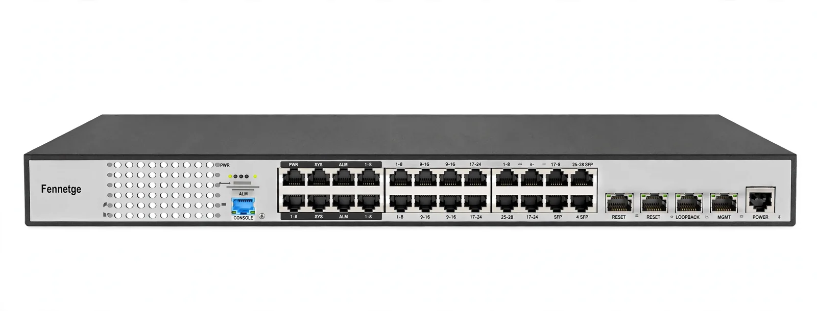 FOREDGE 24port PoE 360w 4-SFP Gigabit Yönetilebilir Switch PS3024GR
