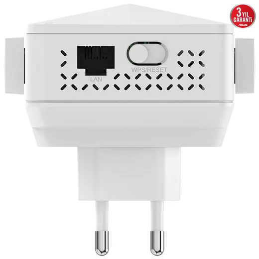 ASUS RP-AX50 WIFI6 AX1500 Çift Bant Gigabit Menzil Genişletici görseli 3
