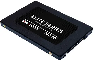 HI-LEVEL ELITE 512 GB 2.5" SATA3 SSD 550/540 (HLV-SSD30ELT/512G) görseli 3