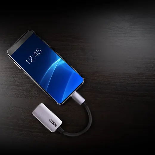 ATEN ATEN-UC3008A1 USB Tip C HDMI 4K Adaptörü, 4096 x 2160@60Hz USB-C HDMI 4K Adapter (4096 x 2160@60Hz) görseli 3