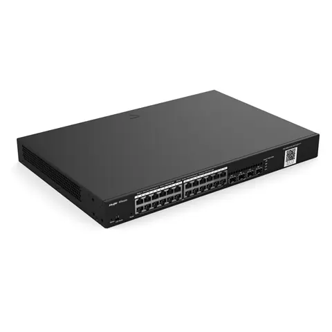 RUIJIE REYEE RG-NBS3100-24GT4SFP-P V2 24 PORT 10/100/1000 +4SFP POE 370W YONETILIR alternatif görünüm