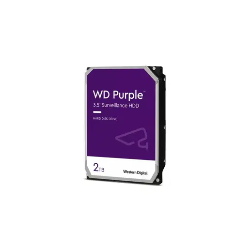 WD PURPLE 3,5" 2TB 64MB 5400RPM WD23PURZ
