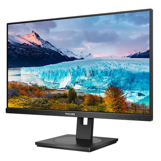 PHILIPS 27" IPS 272S1M-00 4MS 75HZ HDMI-DP DVI Pivot Kurumsal Monitör 1920X1080 görseli 1