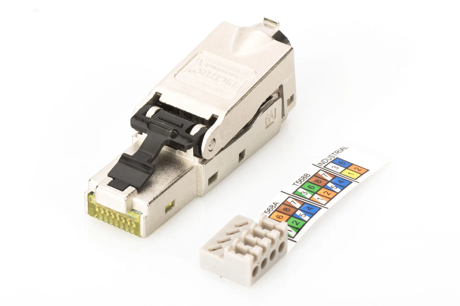DIGITUS DN-93631 CAT6A SHIELDED RJ45 KONNEKTOR FOR 10GBIT
