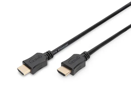 DIGITUS AK-330107-030-S HDMI High Speed with Ethernet Bağlantı Kablosu (HDMI 1.4), 2160p, 4K Ultra HD, 3D
