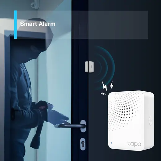 TP-LINK Tapo H100 Zil Özellikli ile Tapo Akıllı Hub görseli 3